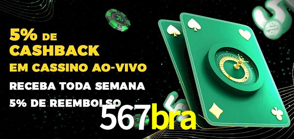 Promoções do cassino ao Vivo 567bra